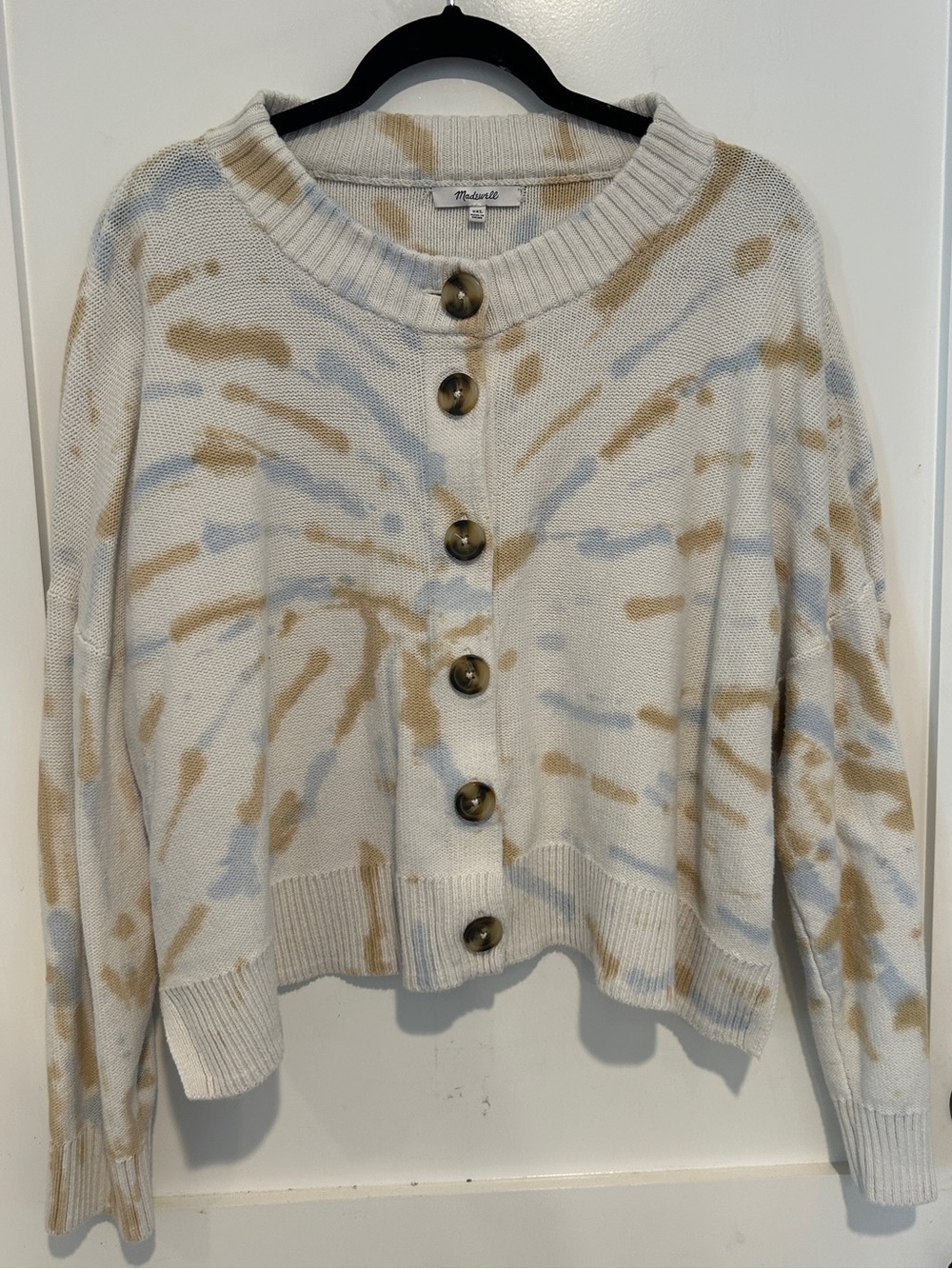 Madewell Tie Dye Broadway Cardigan XXL